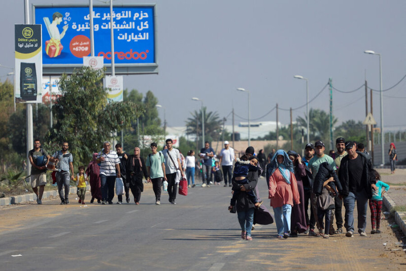 В ООН назвали число перемещенных жителей сектора Газа