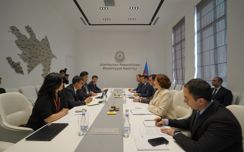 В Баку состоялась встреча министров культуры Азербайджана и Кыргызстана  