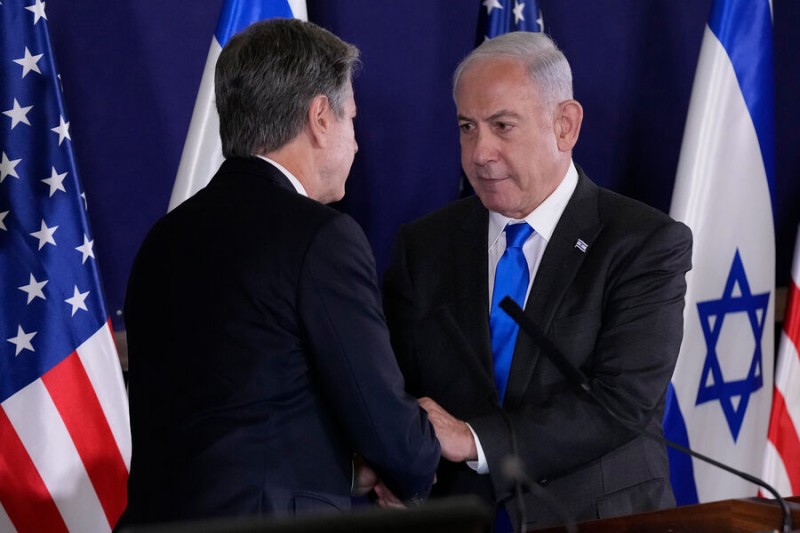 Нетаньяху и Блинкен проводят встречу в Иерусалиме за закрытыми дверями