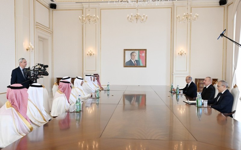 Президент Азербайджана принял министра энергетики Саудовской Аравии