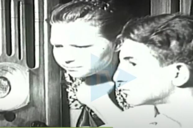 Редкие кадры Золотого фонда AzTV: объявление по радио о начале войны в 1941 году - ВИДЕО 