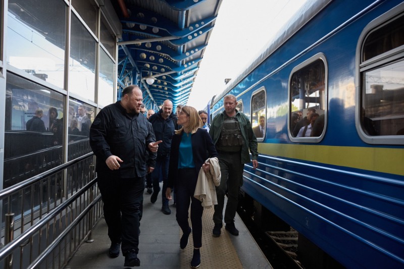 Президент Европарламента посетила Украину