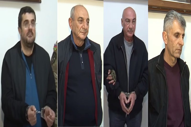 Продлена мера пресечения находящихся под арестом в Баку карабахских сепаратистов